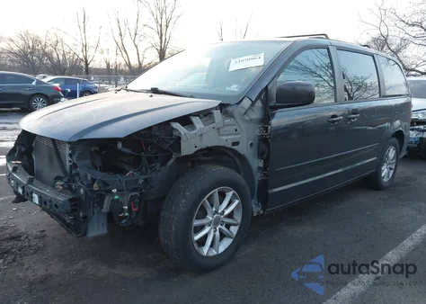 2014 Dodge Grand Caravan Sxt z USA, uszkodzony, nr VIN 2C4RDGCG2ER347467